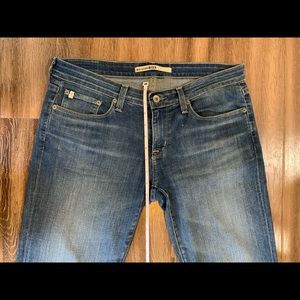 Big star blue straight leg jeans